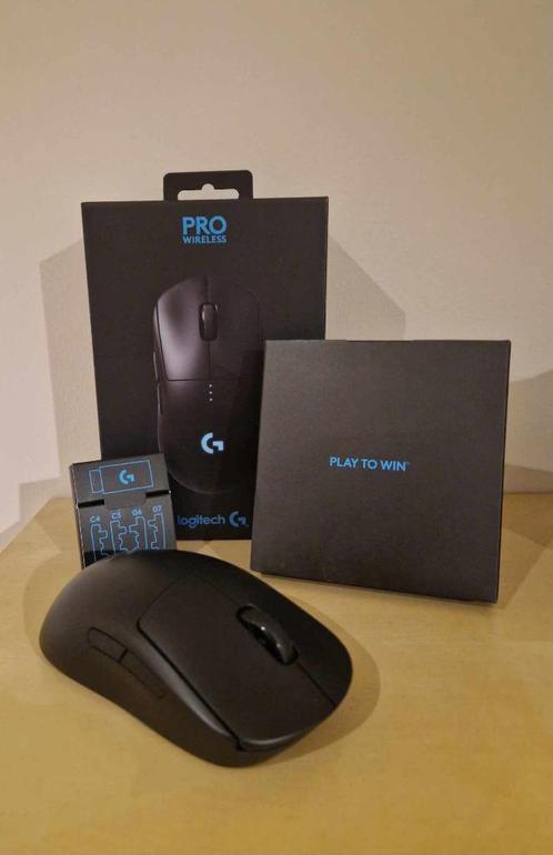 Logitech G PRO Wireless - Draadloze Gaming Muis, Informatique & Logiciels, Souris, Comme neuf, Souris, Sans fil, Souris de gaming