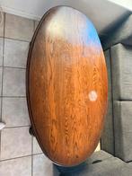 Stevige ovale antieke salontafel 1,20m, Antiek en Kunst, Ophalen
