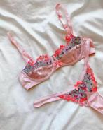 INS BH en string roze lingerie, Ophalen of Verzenden, Roze, Setje