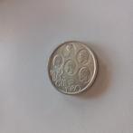 Zilvef 500 fr België 1980 vl 150 jaar onaf.., Postzegels en Munten, Ophalen of Verzenden