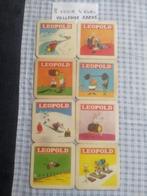 Volledige reeks bierviltjes Leopold cartoons - €4, Verzamelen, Ophalen of Verzenden, Viltje(s)