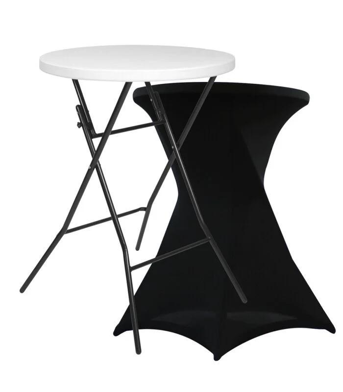 Statafel + stoelen (Te Huur), Hobby & Loisirs créatifs, Articles de fête | Location, Comme neuf, Enlèvement