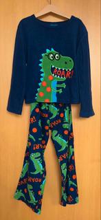 Pyjama fleece dino’s 128/134, Ophalen, Zo goed als nieuw