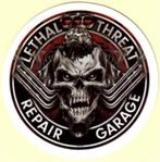 Lethal Threat Repair Garage sticker, Collections, Autocollants, Envoi, Neuf