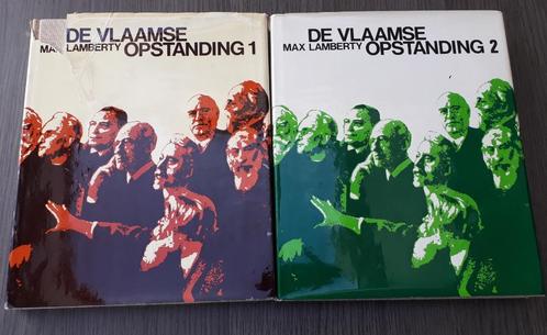 De Vlaamse Opstanding 2 delen volledig Max Lamberty, Boeken, Politiek en Maatschappij, Zo goed als nieuw, Ophalen of Verzenden