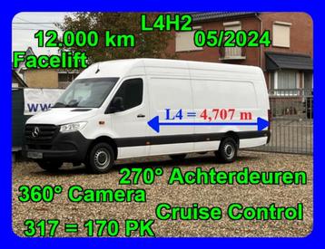 Mercedes-Benz Sprinter 317 36.500 € + BTW / L4H2 L4 H2 XXL beschikbaar voor biedingen