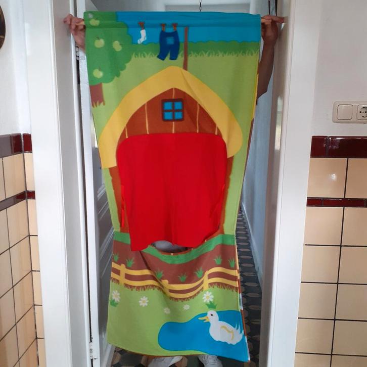 zachte poppenkast, Kinderen en Baby's, Speelgoed | Poppen, Gebruikt, Ophalen of Verzenden