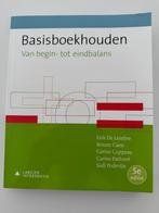 Basisboekhouden: van begin tot eindbalans - 5 EDITIE - NIEUW, Boeken, Ophalen of Verzenden, Nieuw, Hogeschool, Larcier Intersentia