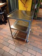 Desserte inox, Ophalen, Gebruikt