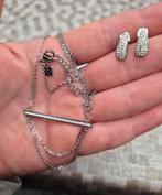 Victoria juwelen ketting(15eu) en oorbellen (10eu) samen 20, Ophalen of Verzenden, Zo goed als nieuw