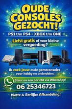 Kapotte gameconsoles & accessoires gezocht – voor leren, Ophalen of Verzenden, Niet werkend