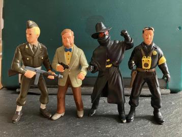 Black & Mortimer - Plastoy - Set 4 figurines PVC 1998 beschikbaar voor biedingen