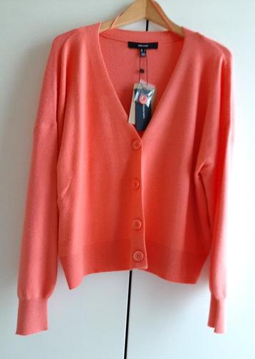 Te koop: Nieuw!!!! Mooie zalmroze cardigan v "Vera Moda", L. beschikbaar voor biedingen