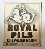 Royal Pils 1/4 Chevalier Marin Etiquette Bière Label 46, Verzenden, Zo goed als nieuw, Overige typen, Overige merken