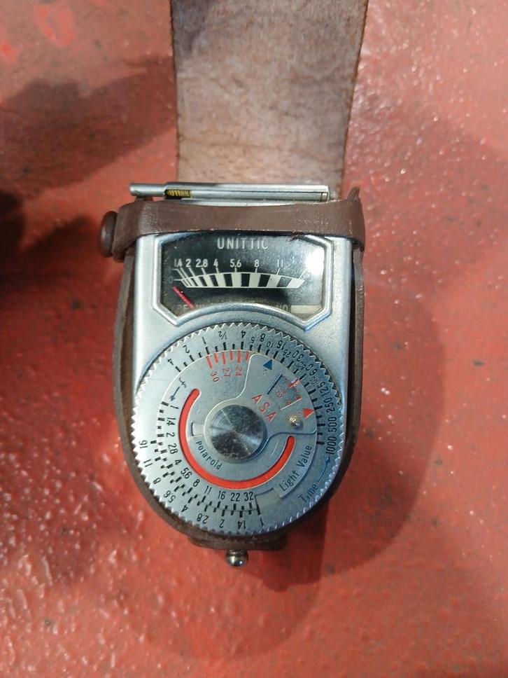 Unieke Vintage UNITIC Lichtmeter, Verzamelen, Foto-apparatuur en Filmapparatuur, Ophalen