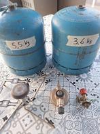 Campinggas, Ophalen, Gebruikt
