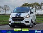 Ford TRANSIT CUSTOM 2.0 L2 DubbelCabine Navi, Auto's, Wit, Bedrijf, Ford, Cruise Control