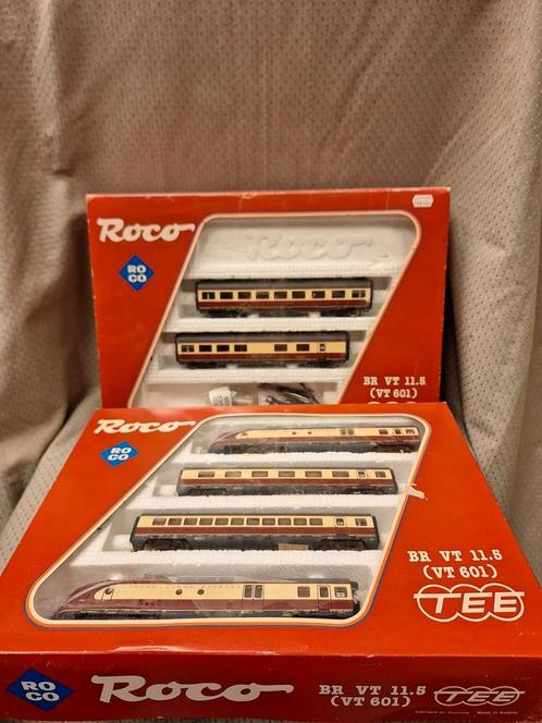 Prachtige 2delige treinset van roco, 04070A + 04183A, Hobby en Vrije tijd, Modeltreinen | H0, Zo goed als nieuw, Locomotief, Roco