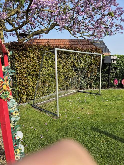 Aluminium trainingsdoel verplaatsbaar, Sport en Fitness, Voetbal, Zo goed als nieuw, Ophalen