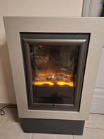 Electrische sfeerhaard Ruby met sierschouw, Huis en Inrichting, Haarden, Ophalen, Gebruikt, Vrijstaande haard, Elektrische haard