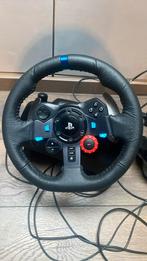 Logitech G29 Driving Force-Racestuur+ Logitech shifter, Comme neuf, Enlèvement, Volant ou Pédales, PlayStation 5
