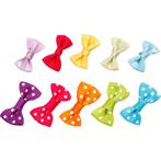 Strikken 20+25 mm – 20 stuks kleurrijke decoratiestrikjes, Verzenden, Nieuw