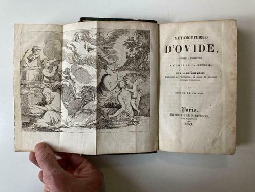 Métamorphoses d'Ovide - M. De Rhéville - 1836, Antiek en Kunst, Antiek | Boeken en Manuscripten, Ophalen of Verzenden