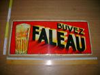 reclamebord bier FALEAU, Ophalen of Verzenden, Gebruikt, Reclamebord