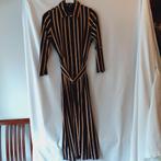 K-Design Lange gestreepte jurk Maat: S Prijs: € 6, K-design, Zwart, Ophalen of Verzenden, Maat 36 (S)