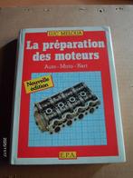 LIVRE PREPARATION DES MOTEURS, Enlèvement ou Envoi, Comme neuf
