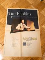 Affiche Festival du film de Bruxelles 1996 Tim Robbins