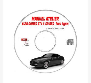 Manuel atelier alfa gtv toutes motorisations beschikbaar voor biedingen