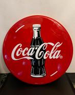 Vintage geëmailleerde Coca Cola metalen bord, Enlèvement ou Envoi