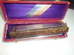 mondharmonica hohner, Muziek en Instrumenten, Ophalen of Verzenden, Gebruikt, Chromatisch, Met koffer of doosje