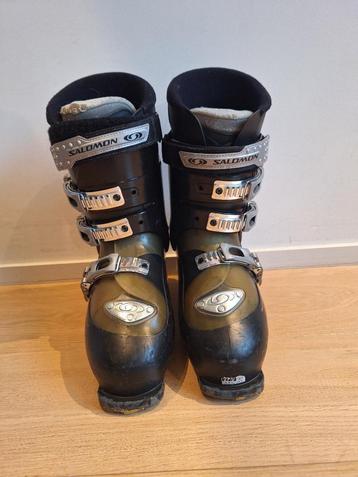 Bottines de ski noires SALOMON 27