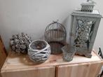 Decoratieve landelijke set, Huis en Inrichting, Woonaccessoires | Kandelaars en Kaarsen, Ophalen
