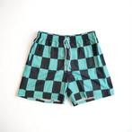 Zwembroek short geblokt groen zwart XXL, Kleding | Heren, Badmode en Zwemkleding, Verzenden, Overige maten, Groen, Zwemshort