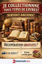 Je récupère GRATUITEMENT vos livres anciens & divers, Enlèvement ou Envoi