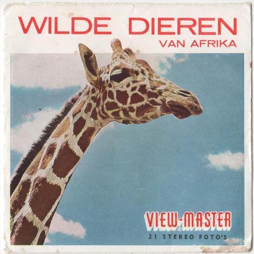View-master Wilde Dieren van Afrika B 618, Antiek en Kunst, Antiek | Speelgoed, Ophalen of Verzenden