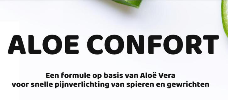 Aloe Confort - Aloë Vera en Arnica Massage Gel 250ml, Sport en Fitness, Overige Sport en Fitness, Nieuw, Ophalen of Verzenden