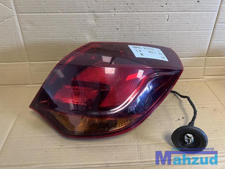 OPEL ASTRA J rechts buiten achterlicht donker 2009-2015, Auto-onderdelen, Verlichting, Opel, Gebruikt, Ophalen of Verzenden