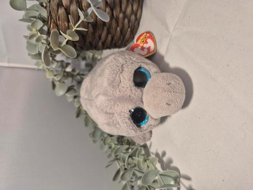 TY Zeekoe knuffel met officiël kaartje nog aan 25 cm, Kinderen en Baby's, Speelgoed | Knuffels en Pluche, Nieuw, Ophalen of Verzenden