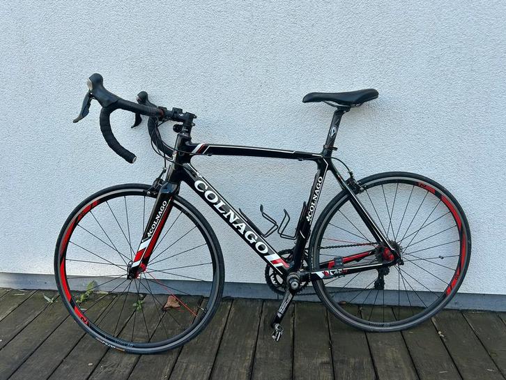 Colnago koersfiets in carbon - topstaat! Maat 52, Fietsen en Brommers, Fietsen | Racefietsen, Dames, Carbon, Ophalen