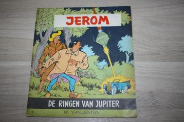 1e druk 1966 Jerom nr 9 , De ring van Jupiter , Vandersteen beschikbaar voor biedingen
