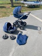 Stokke Traliz buggy kinderwagen wieg, Kinderen en Baby's, Kinderwagens en Combinaties, Gebruikt, Verstelbare duwstang, Ophalen
