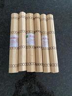 Set van 6 bamboe placemats, nieuw, nooit gebruikt, Ophalen, Nieuw