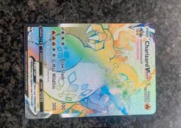 Rainbow Charizard Vmax, Enlèvement ou Envoi, Neuf, Cartes en vrac, Foil