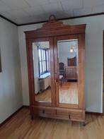 kleerkast + spiegelkast, Antiek en Kunst, Ophalen