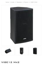 JBSYSTEMS VIBE 12 MK2, Audio, Tv en Foto, Luidsprekerboxen, Zo goed als nieuw, 120 watt of meer, Front, Rear of Stereo speakers