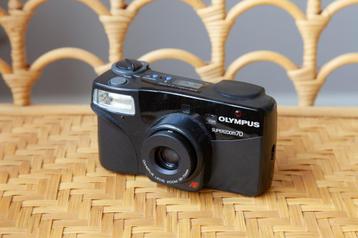 Olympus superzoom 70 vintage compactcamera beschikbaar voor biedingen